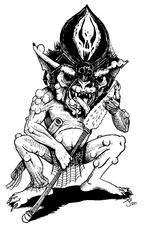 Arachnean by artist Joe Abboreno from Monster's and Magic of the Dark Tower by Goodman Games.